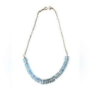 Clear beaded necklace